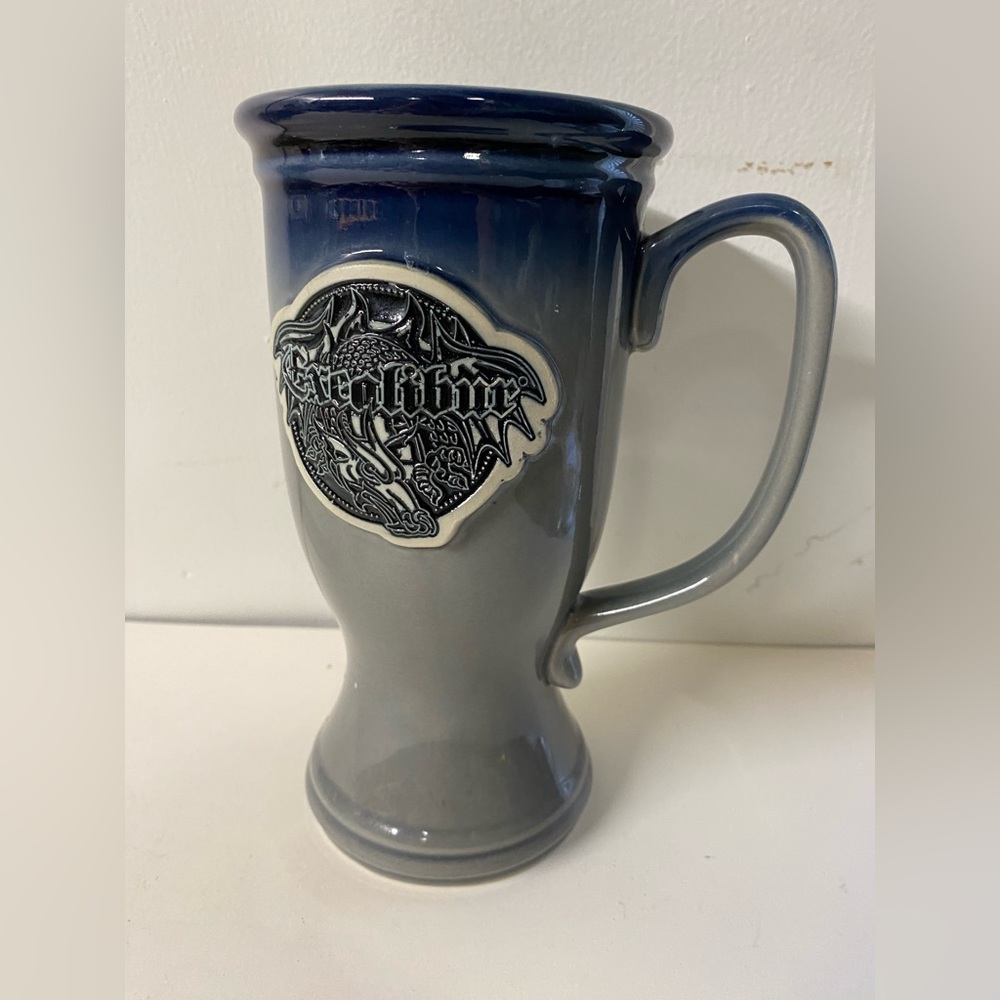 Souvenir large pottery mug Excalibur Hotel Las Vegas